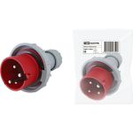 Кабельная в??лка TDM IP67 16А 3Р+РЕ 380В SQ0611-0021 (артикул 15515877) – фото 1