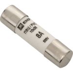 Цилиндрическая плавкая вставка EKF ПВЦ, 8А 20 шт PROxima pvc-10x38-8 (артикул 16360197) – фото 1