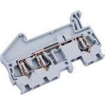 Колодка EKF клеммная, самозажимная, JXB-ST-2.5, 31А, 3 вывода, серая 45 шт PROxima plc-jxb-st-2.5-3 (артикул 16040366) – фото 1
