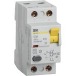 Устройство защитного отключения IEK ВД1-63S УЗО, 2Р, 50А, 300мА MDV12-2-050-300 (артикул 16300161) – фото 1