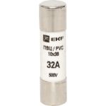Цилиндрическая плавкая вставка EKF ПВЦ, 32А 20 шт PROxima pvc-10x38-32 (артикул 16360182) – фото 1