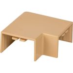 Поворот EKF Plast PROxima 90 градусов, 25х16, 4 шт, под светлое дерево abl-25-16x4 (артикул 16058267) – фото 1