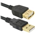 USB кабель Defender USB02-06PRO USB2.0 AM-AF, 1.8м 87429 (артикул 16125503) – фото 1