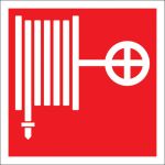 Знак Пожарный кран Стандарт Знак F02 150x150 мм, пленка ПП 00-00024568 (артикул 16412511) – фото 1