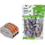 Соединительные монтажные клеммы duwi с рычажком СМК 222-413 25мм2 50 шт. 26638 9 (артикул 25967777) – фото 1