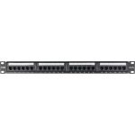 Патч-панель TWIST 19, 1U, 24 порта, RJ-45, cat. 5e, Krone IDC PP-19-1U-IDC-24-C5E-TWCS (артикул 20680215) – фото 1
