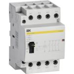 Модульный контактор с ручным управлением IEK КМ25-40МР AC KARAT MKK22-25-40 (артикул 21319210) – фото 1