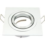 Встраиваемый спот POWERLIGHT 1xGU5,3x50W блестящий алюминий 6216/1-4CH (артикул 26510360) – фото 1