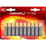 Батарейка NANFU AA, 10 штук LR6 10B (артикул 28129598) – фото 1