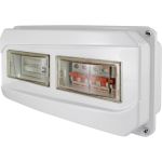 Щит учета TDM ЩРН-12-1ф пластиковый IP55 SQ0906-0502 (артикул 15774181) – фото 1