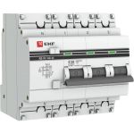 Дифференциальный автомат EKF АД-32 3P+N 32А/100мА 4,5кА PROxima SQDA32-32-100-4P-pro (артикул 16208585) – фото 1