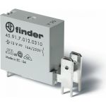 Миниатюрное реле Finder 1 конт., зазор 3мм 16а 12в чувст. пост. тока, для печатного монтажа, 45917012310 (артикул 18581869) – фото 1
