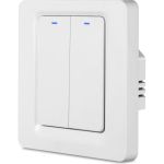Умный двухкнопочный выключатель Roximo Zigbee SZBTN01-2 (артикул 25279701) – фото 1