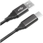 Дата-кабель AKAI USB А-microUSB, черный CBL208BK (артикул 21357352) – фото 1