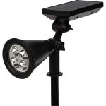 Светильник прожектор Lamper NEW AGE RGB на солнечной батарее, LED монтаж на стену, колышек 602-237 (артикул 21558268) – фото 1