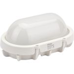 Влагозащищенный светильник Navigator 94 828 NBL-O1-8-4K-WH-IP65-LED аналог НПП 1401 белый овал 94828 (артикул 15525180) – фото 1