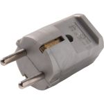 Кабельная вилка с защитным контактом ABL, без защитной муфты 16A 2P+E 250V, серебряный 1116120 (артикул 21627460) – фото 1