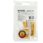 Монтажная 5-проводная клемма STEKKER с пастой для 1-жильного проводника, ld2273-245 (5 штук в упаковке) 39949 (артикул 26646518) – фото 1