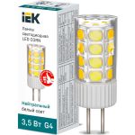 Светодиодная лампа IEK corn капсула 3,5вт 230в 4000к керамика g4 LLE-CORN-4-230-40-G4 (артикул 27056924) – фото 1
