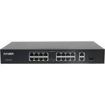 Коммутатор PoE Amatek AN-S18P16 7000452 (артикул 20719809) – фото 1