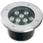 Светодиодный тротуарный (грунтовый) светильник FERON SP2803 9LED, 4000К ,10W, AC12V D160xH90mm,вн.диаметр:110mm,IP67 48347 (артикул 25676283) – фото 1