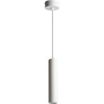 Потолочный светильник FERON ML1842 Barrel ECHO levitation MR16 35W, 230V, GU10, белый, с антибликовой сеточкой, на подвесе 1,7 м 48397 (артикул 27209802) – фото 1