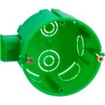 Установочная блочная коробка для твердых стен IEK КМ40004-10 68x45 (ст.уз.) UKT10-068-045-000-A-S (артикул 26721146) – фото 1