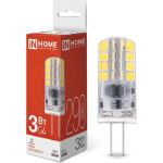 Светодиодная лампа IN HOME LED-JC 3Вт 12В G4 4000К 290Лм 4690612036021 (артикул 27080108) – фото 1