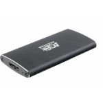 Внешний корпус AgeStar USB 3.0 mSATA, алюминий, черный, 3UBMS2 (BLACK) (артикул 21213208) – фото 1