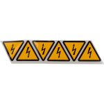 Знак EKF молния 100x100x100мм 96 шт an-1-01 (артикул 15221804) – фото 1
