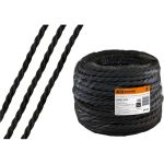 Ретро провод TDM ""Эко"" 3x1,5 витой ГОСТ черный 20м SQ2801-0233 (артикул 20991249) – фото 1