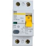 Устройство защитного отключения IEK ВД1-63S УЗО, 2Р, 63А, 300мА MDV12-2-063-300 (артикул 16300163) – фото 1