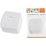Компьютерная розетка TDM RJ-45 открытой установки IP20, белая Дача Народная SQ1824-0011 (артикул 20826237) – фото 1