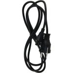 Кабель питания для ноутбуков Telecom 3-pin, с заземлением, 220V TP022-1.8-BK (артикул 16211256) – фото 1
