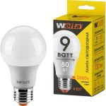 Лампа WOLTA LX A60 E27 9W 3000K 30Y60BL9E27 (артикул 16100829) – фото 1