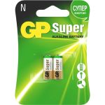Алкалиновые батарейки GP super alkaline 910a типоразмера n - 2 шт. на блистере GP 910A-2CR2 (артикул 26074367) – фото 1