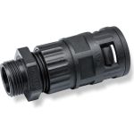 Муфта для гофрированных труб WEYER WQGZ1-M20B/AD18.5 - коннектор прямой, нар. M20x1.5 WE0401900 (артикул 23560581) – фото 1