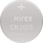Литиевая батарея Mirex cr2025 3v 4 шт 23702-CR2025-E4 (артикул 27080258) – фото 1
