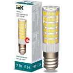 Светодиодная лампа IEK corn капсула 7вт 230в 4000к керамика e14 LLE-CORN-7-230-40-E14 (артикул 27057134) – фото 1