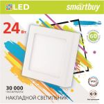 Накладной светильник Smartbuy LED Square SDL 24w/4000K/IP20 SBL-SqSDL-24-4K (артикул 16052361) – фото 1