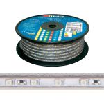 Светодиодная гибкая герметичная лента Uniel ULS-2835-120LED/m-10mm-IP67-220V-10W/m-50M-3000K UL-00006482 (артикул 21751846) – фото 1