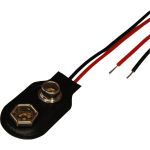 Клемма на крону REXANT 9 V 100 шт 14-0322 (артикул 20921409) – фото 1