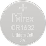 Литиевая батарея Mirex cr1632 3v 1 шт 23702-CR1632-E1 (артикул 27080162) – фото 1