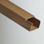 Кабель-канал Рувинил 60x60x2000 мм коричневый РКК-60х60-К (артикул 27239250) – фото 1
