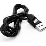Кабель usb-lightning Ergolux Elx-cdc03p-c02 промо 2а, 1м, черный, зарядка+передача данных, пакет 15092 (артикул 27729096) – фото 1