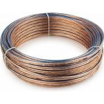 Прозрачный акустический кабель Cablexpert, 100 м, на катушке CC-TC21,5-100M (артикул 16483379) – фото 1