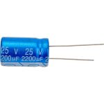 Электролитический конденсатор JB Capacitors 2200мкФ, 25В, -55/105C, 13x21мм, JRB1E222M05001300210000BST-56 (артикул 28895594) – фото 1