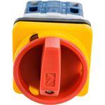 Двухпозиционный переключатель Emas аварийного типа 0-1, 25А, 400В PSA025AK441E (артикул 16294741) – фото 1