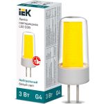 Светодиодная лампа IEK cob капсула 3вт 230в 4000к керамика g4 LLE-COB-3-230-40-G4 (артикул 27057164) – фото 1