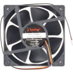 Вентилятор Gembird 120x120x38, подшипник, 3 pin, провод 40 см, D12038BM-3 (артикул 23709261) – фото 1